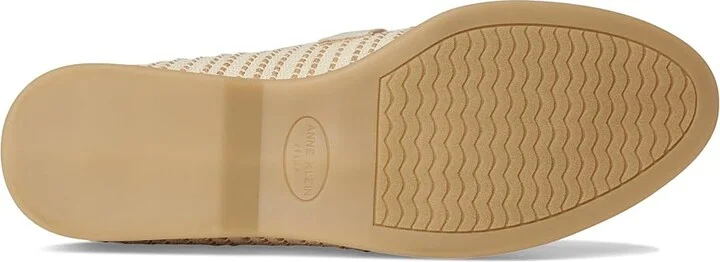 Anne Klein Sandrine Women's Flat Shoes Beige : 9.5 M, Cotton/Rubber - Image 3