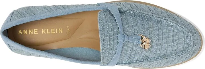 Anne Klein Sandrine Women's Flat Shoes Beige : 9.5 M, Cotton/Rubber - Image 8