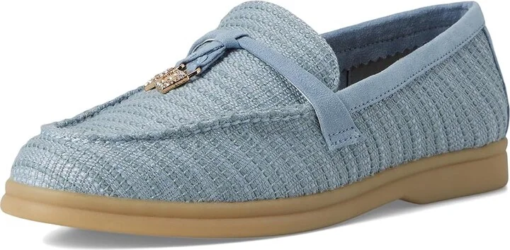 Anne Klein Sandrine Women's Flat Shoes Beige : 9.5 M, Cotton/Rubber - Image 11