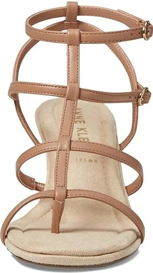 Anne Klein Sandy Women's Sandals Tan : 9 M, Leather/Synthetic - Image 2