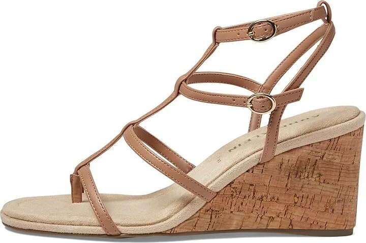Anne Klein Sandy Women's Sandals Tan : 9 M, Leather/Synthetic - Image 5