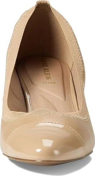 Anne Klein Simone High Women's Heels Nude : 8.5 M, Rubber/Synthetic - Image 2