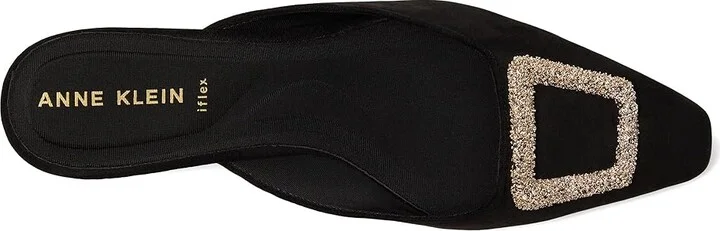 Anne Klein Star Women's Shoes Black Suede : 9 M, Synthetic/Textile - Image 2