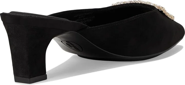 Anne Klein Star Women's Shoes Black Suede : 9 M, Synthetic/Textile - Image 4