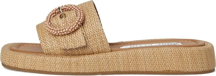 Anne Klein Starla Women's Sandals Dark Natural : 7.5 M, Rubber/Synthetic - Image 6