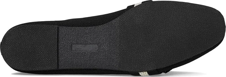 Anne Klein Tarese Women's Flat Shoes Black Cream : 6.5 M, Cotton/Polyester/Textile - Image 3