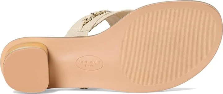 Anne Klein Taylor Women's Sandals Ecru : 6.5 M, Synthetic - Image 3