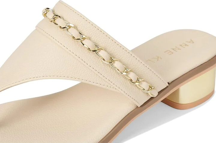 Anne Klein Taylor Women's Sandals Ecru : 6.5 M, Synthetic - Image 7