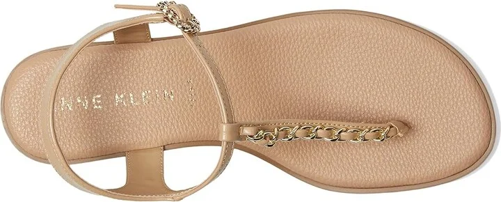 Anne Klein Tessa Women's Sandals Black Smooth : 9 M, Synthetic - Image 8