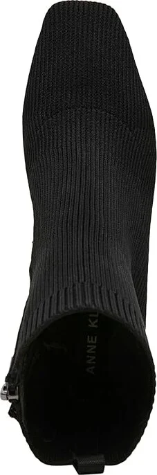 Anne Klein Tessel Women's Boots Black Knit : 8.5 M, Leather/Rubber - Image 2