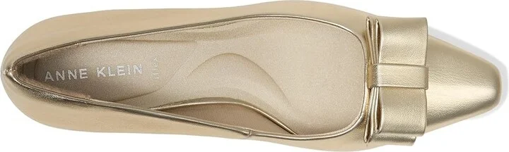 Anne Klein Theresa High Women's Heels Light Gold : 8.5 M, Leather/Rubber - Image 2