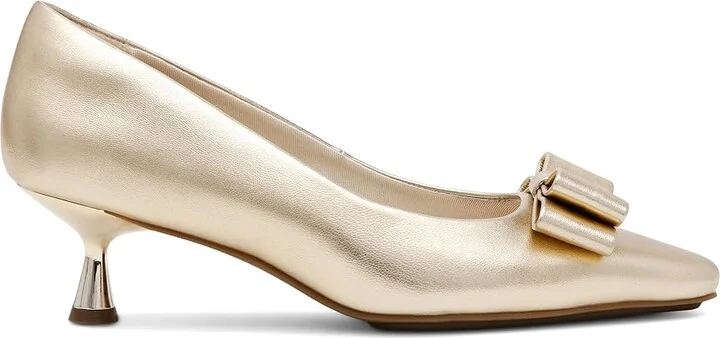 Anne Klein Theresa High Women's Heels Light Gold : 8.5 M, Leather/Rubber - Image 7