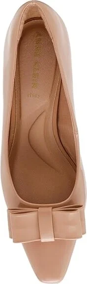 Anne Klein Theresa High Women's Heels Light Gold : 8.5 M, Leather/Rubber - Image 8