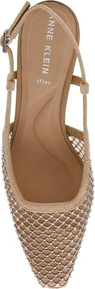 Anne Klein Thia High Women's Heels Crystals : 8 M, Rubber/Synthetic - Image 2