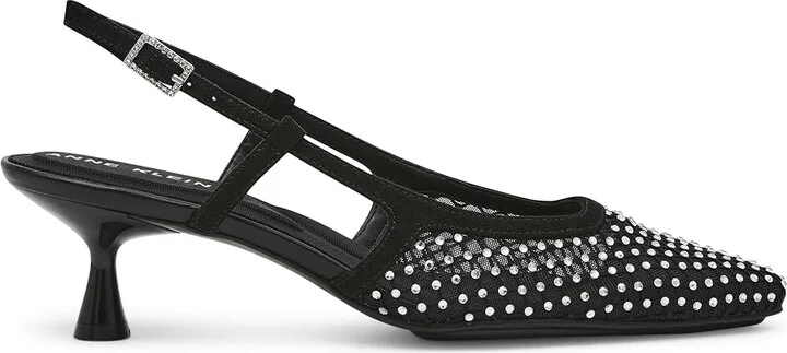 Anne Klein Thia High Women's Heels Crystals : 8 M, Rubber/Synthetic - Image 10