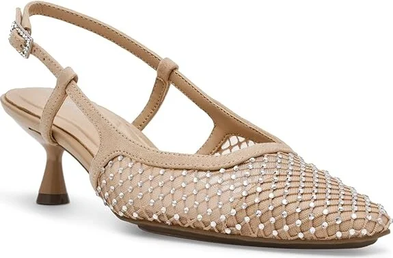 Anne Klein Thia High Women's Heels Crystals : 8 M, Rubber/Synthetic