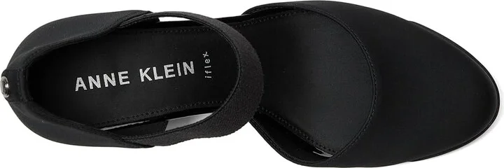Anne Klein Tiffany High Women's Heels Black Stretch : 10 M - Image 2
