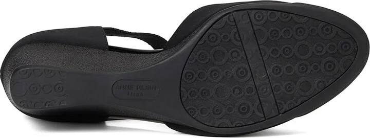 Anne Klein Tiffany High Women's Heels Black Stretch : 10 M - Image 3