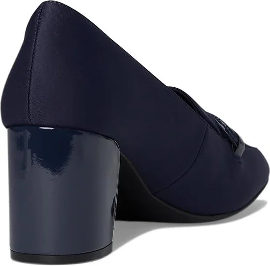 Anne Klein Toni Women's Dress Sandals Navy Stretch : 7.5 M - Image 4