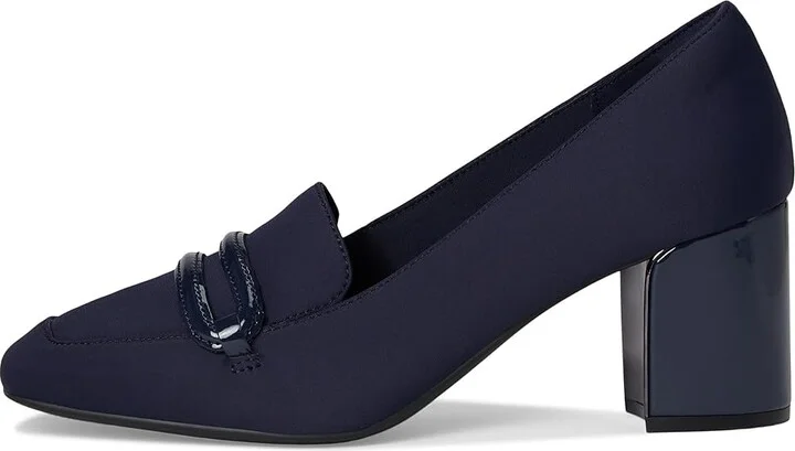 Anne Klein Toni Women's Dress Sandals Navy Stretch : 7.5 M - Image 6