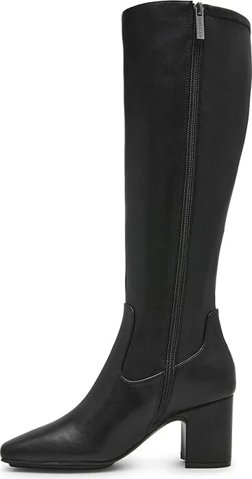 Anne Klein Toronto Women's Boots Black : 9 M, Leather/Suede - Image 6