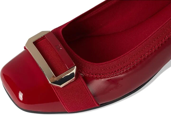 Anne Klein Uplift Women's Flat Shoes Deep Red : 5.5 M, Rubber - Image 7