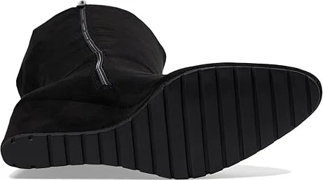 Anne Klein Vella-W Women's Boots Black Suede : 6 M, Synthetic - Image 3