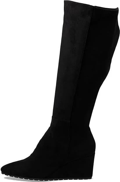 Anne Klein Vella-W Women's Boots Black Suede : 6 M, Synthetic - Image 5