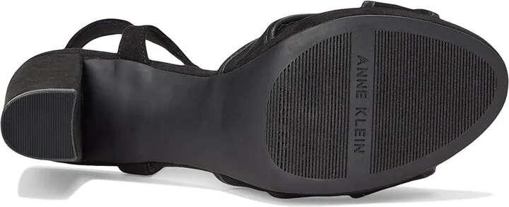 Anne Klein Verde Women's Sandals Black Suede : 6.5 M, Rubber - Image 3