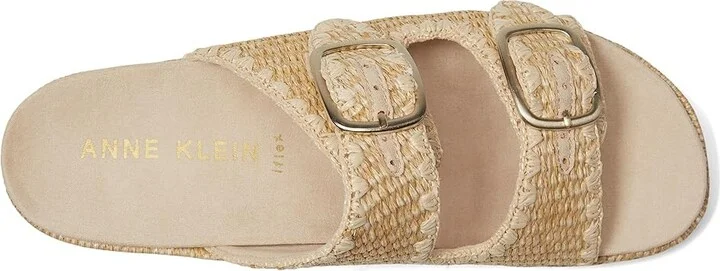 Anne Klein Vineyard Women's Wedge Shoes Blue Raffia : 10 M, Synthetic - Image 8