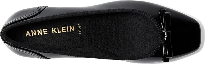 Anne Klein Wales Women's Shoes Black Patent : 7 M, Textile - Image 2