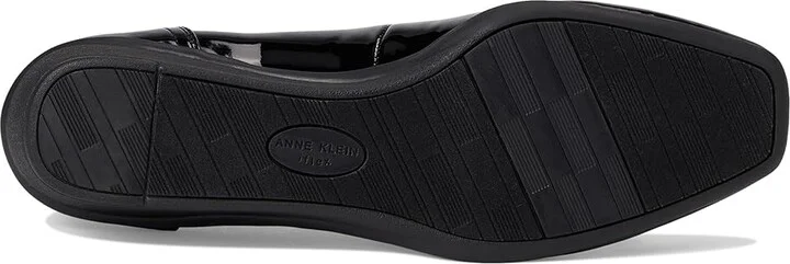 Anne Klein Wales Women's Shoes Black Patent : 7 M, Textile - Image 3