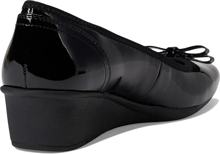 Anne Klein Wales Women's Shoes Black Patent : 7 M, Textile - Image 4