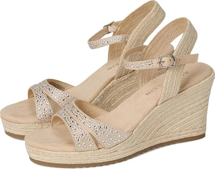 Anne Klein Weekend-c Women's Wedge Shoes Crystal : 8 M, Synthetic