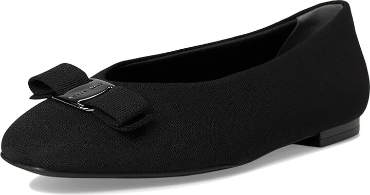 Anne Klein Willow Women's Flat Shoes Black Fabric : 7 M, Leather/Rubber - Image 5