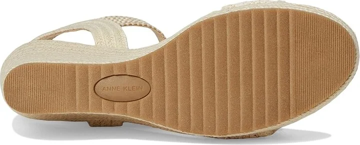 Anne Klein Wilton-c Women's Wedge Shoes Natural Raffia : 8.5 M, Synthetic - Image 3