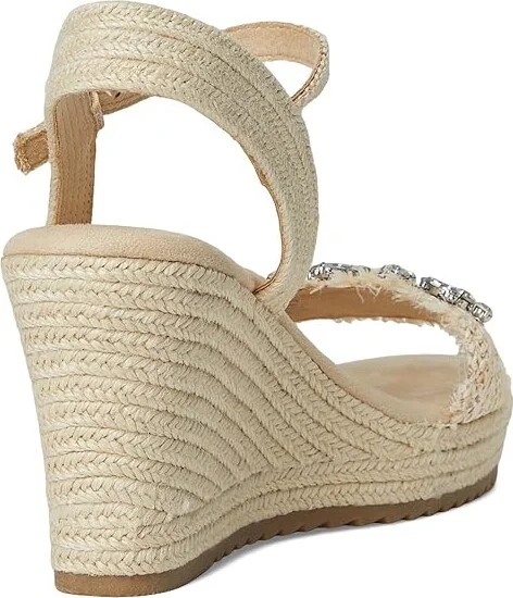 Anne Klein Wilton-c Women's Wedge Shoes Natural Raffia : 8.5 M, Synthetic - Image 4