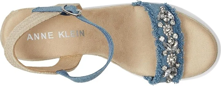 Anne Klein Wilton-c Women's Wedge Shoes Natural Raffia : 8.5 M, Synthetic - Image 8