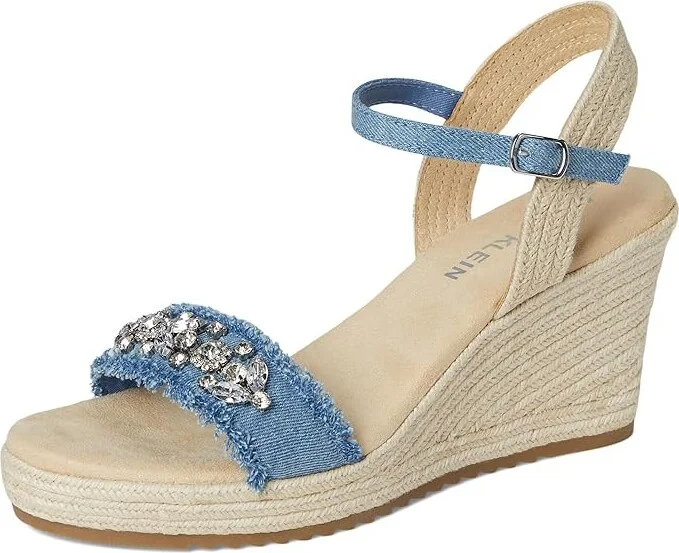 Anne Klein Wilton-c Women's Wedge Shoes Natural Raffia : 8.5 M, Synthetic - Image 11