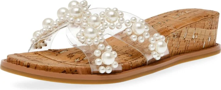 Anne Klein Women's Bevvy-P Wedge Slipper