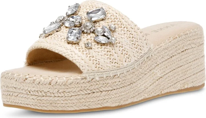 Anne Klein Women's Carmela Wedge Sandals