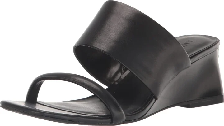 Anne Klein Womens Gigi Wedge Sandal