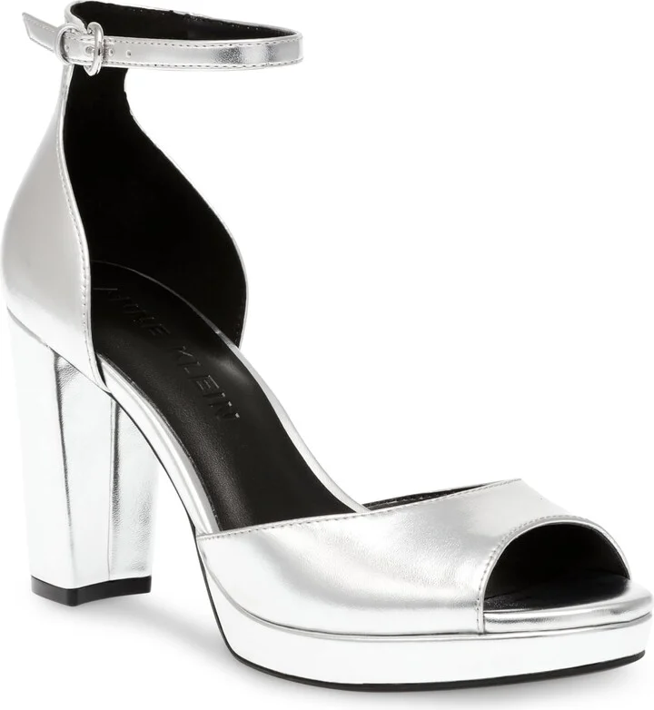 Anne Klein Women's High Heeled Platform Sandals Vista-C