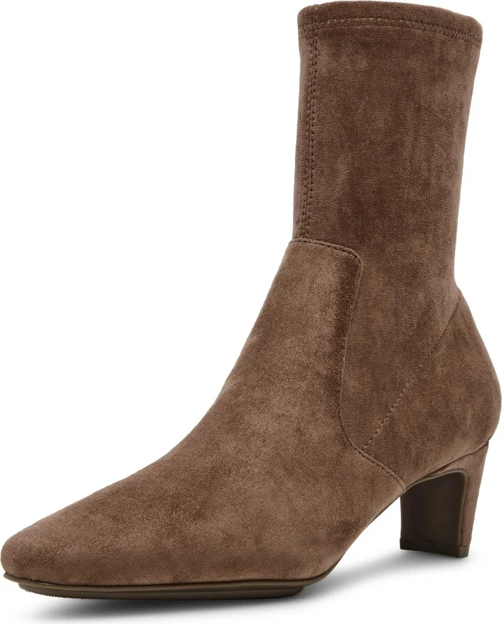 Anne Klein Women's Iga Kitten Heel Ankle Boot