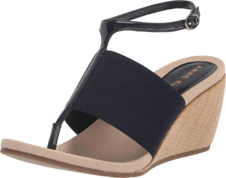 Anne Klein Womens Ikari Wedge Sandal