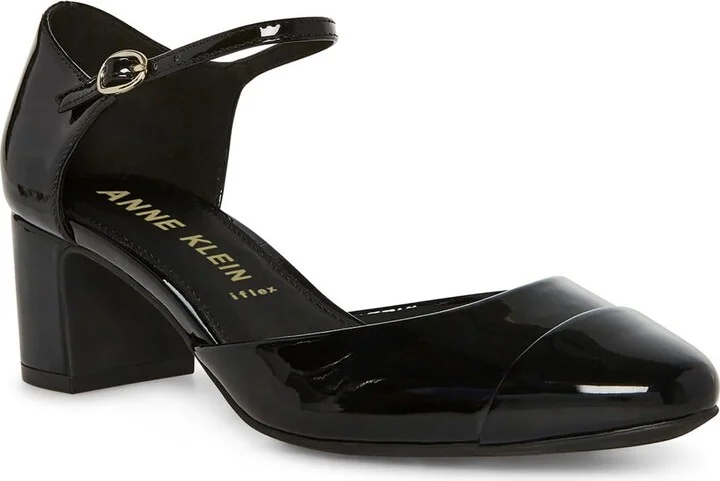 Anne Klein Women's Pearle Mary Jane Block Heel