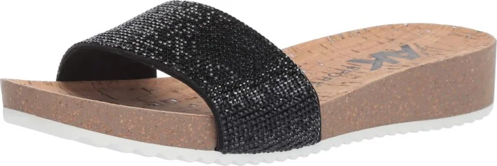 Anne Klein Women's QTEE SLIDE SANDAL Sandal