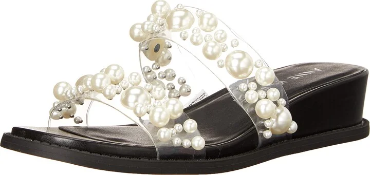 Anne Klein womens Slide Sandal