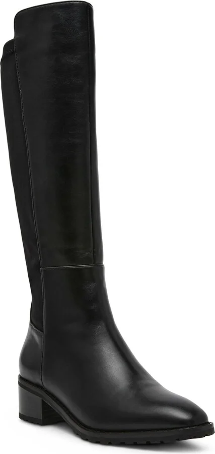 Anne Klein Women's Stamford Block Heel Over The Knee Boot Boot