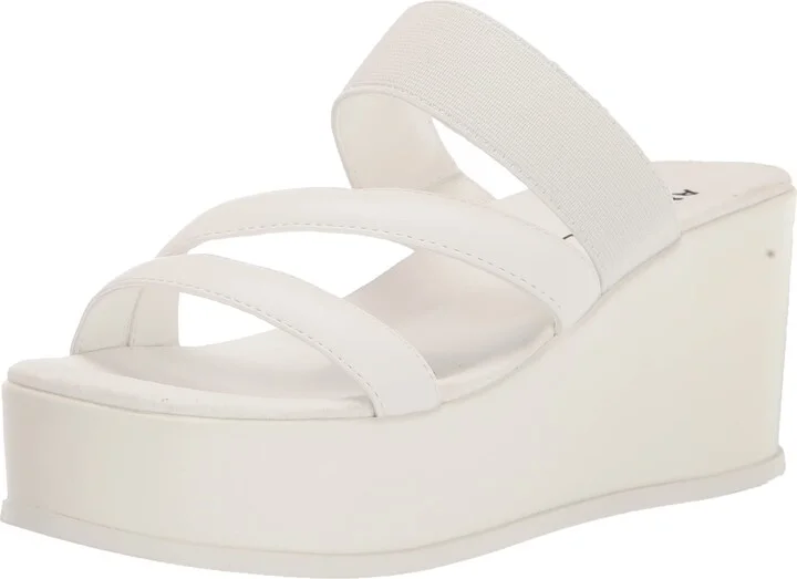 Anne Klein Womens Vai Wedge Sandal